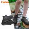 Silicon Shoe Cover Reusable With Zip Waterproof Rain Coat thumb 2