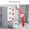 Office Cabinet : Four-Drawer Vertical Steel Filing Cabinet thumb 10