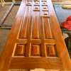Solid Wood Interior Door Panel Style Natural Finish thumb 3