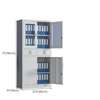Office Cabinet:  Half Glass Display Cabinet thumb 1