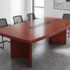 Boardroom Table; 2.4M Mahogany Boardroom Table thumb 9