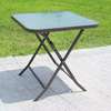 Foldable Glass Top Portable Table thumb 4