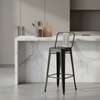 Barstool; Metallic Counter Barstool thumb 3