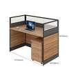 1 Way Modular Working Station with a Pedestal thumb 8