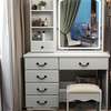 Dresser: White Dressing Table With Mirror In Mummius thumb 3