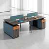 Workstations : 4-Way Open View Office Workstation thumb 7