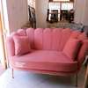 Latest pink two seater sofa/pouf/Love seat thumb 4