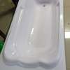 Durable White Acrylic Bathtub Ergonomic Design thumb 1