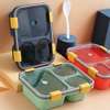3 GRID LUNCH BOX for kids and adults Leakproof thumb 1