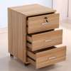 File cabinet: 3-drawers mobile lockable pedestal thumb 2