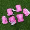 Pink  kids protective elbow and knee pads thumb 2