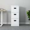 Contemporary 3-Drawer Vertical Metal Storage Cabinet thumb 3