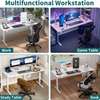 Office Desk : 1400mm  Electric Height Lift Office Desk thumb 2