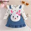 cute 2pcs dress + Top thumb 1