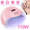 sun X5 Plus 110W UV LED Nail Lamp Machine - Pink thumb 0