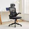 Office Chairs: Ergonomic Black Armrest Chair thumb 0