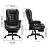 Office Chair; Puffy Executive Leather Office Chair thumb 1