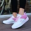 NB Women Breathable PU Leather White Pink Sport Shoes thumb 1