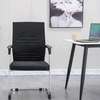 Office Chair: Non-Swivel Strong Mesh Office Waiting Seat thumb 0