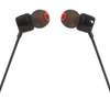 JBL Tune 110 Wired In Ear Headphones - Black thumb 1
