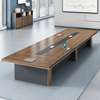 Spacious 3m Wood Boardroom Table for Offices thumb 2