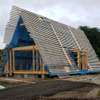 A-Frame wooden villa construction thumb 2
