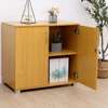 Wooden Office Storage Cabinet 2-Door Lockable Cupboard thumb 5