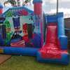 Boys' bouncing castles available for hire thumb 3