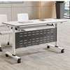 Foldable Meeting Table Set – Mobile Modular Wood Desk thumb 0