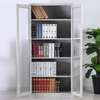 Lockable Metal 2 Glass Door Office Cabinet thumb 7