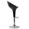 Black Plastic Adjustable Counter Barstool thumb 6