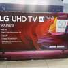 50 inch LG smart UHD 4K Television - Black - New thumb 0