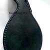 African Leather Mirror with maasai shuka thumb 2