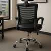 Ergonomic Secretarial Office Chair with Adjustable Headrest thumb 8