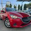 Mazda Demio red 2018 petrol thumb 1