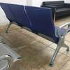 Office Bench: Stainless Steel Waiting Room 3 Seater Bench thumb 4