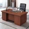 Office Desk; 1400mm Mahogany Office Desk thumb 0