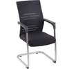 Black Ergonomic Mesh Visitors Waiting Chair thumb 4