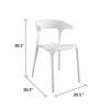 Plastic Modern dining and outdoor chair thumb 2