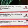 Tretinion Gel - 0. 1%- 0.05% -0. 025% Available in Kenya thumb 2