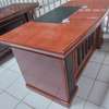 Office Tables; 1600MM executive office L-shaped desk thumb 8