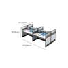 Office Desk : 4-Way Office Modular Workstation thumb 1