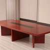Office Table: 2.4m Mahogany Executive Office Table thumb 5