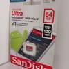 Sandisk Ultra High Speed Micro SD Memory Card-64GB thumb 1