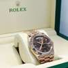 Rolex President 40mm Day-Date Rose Gold Chocolate Dial Watch thumb 5