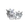 Heavy Duty Aluminum Cookware 7 Pot Sufuria Set With 7 Lids thumb 1