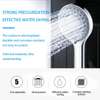 5-setting Adjustable hand-held water saving SPA shower head thumb 2