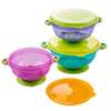 Baby Bowls and Matching Lids - Suction Cup Bowls for Babies, Toddlers & Infants - Set of 3 Sizes - thumb 1