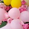 Balloon garland backdrops, birthday decoration for hire thumb 2