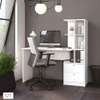 Modern customized Home office desks with a side shelf thumb 0